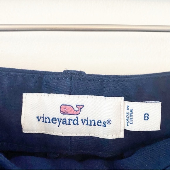 VINEYARD VINES Women’s Navy Tuxedo Gold Stripe Trouser Pants - Picture 10 of 10